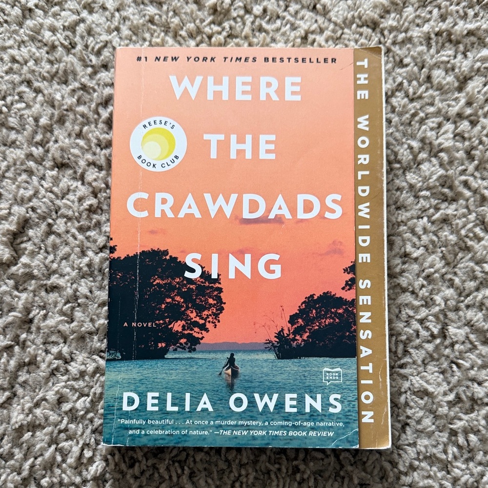 Where the Crawdads Sing by Delia Owens - Orange Cover